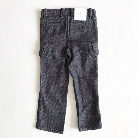 BABygap NWT black/gray textured pocket pants 4T - Picture 4 of 4